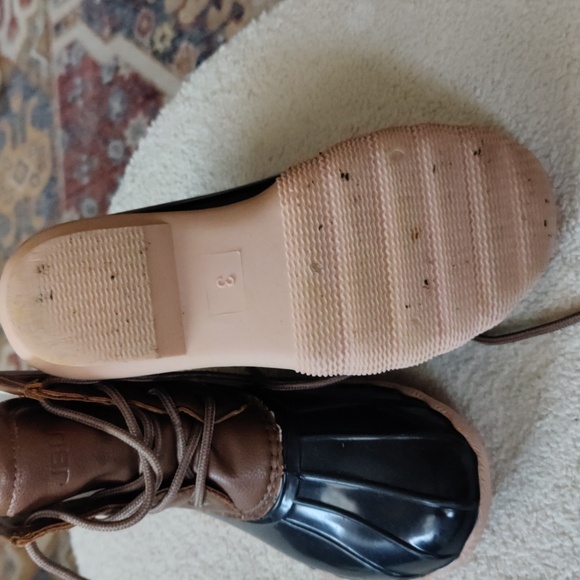 JBU INSULATED Duck Boot EUC Size  UNISEX BIG KID 3 - Picture 5 of 5